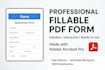 create a fillable PDF form using adobe acrobat pro