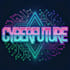 design futuristic cyberpunk logo or typography