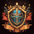 unique fantasy dungeon game logo title pack with