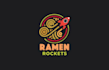 design ramen rockets racing logo