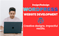 do wordpress website design, wordpress theme customization, clone wordpress site