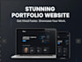 build a portfolio landing site