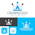 make a detailed crown logo for premium brands or products
