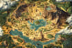 create a high quality fantasy map