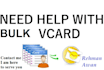convert your vcard vcf contacts to excel or CSV format accurately