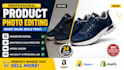 do ecommerce product photo editing and background removal