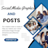 create social media graphics and post