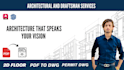 provide city permit drawings and convert blue prints to dwg