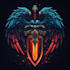 unique fantasy dungeon game logo title pack with