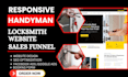 generate locksmith door lock repair lock rekeying key duplication leads website