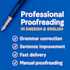 professionally proofread your swedish or english writing