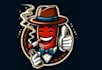 do awesome unique smoking logo