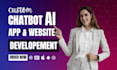 do ai website development, ai chatbot, ai web application, ai app developer