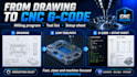 convert your drawing into cnc milling g code and setup sheet