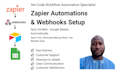 setup zapier automation webhook to sync airtable googlesheet