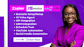 make com automation , make automation , zapier , make com , made com