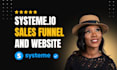 build a high converting systeme io sales funnel and website