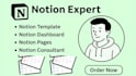 create advanced and aesthetic notion template with dashboard