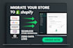 migrate etsy ebay amazon woocommerce squarespace to shopify, store migration