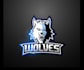 create wonderful and excellent wolf logo design