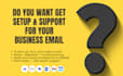 set up and manage your professional business email