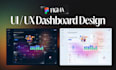 do custom crypto saas and banking UI UX dashboard design