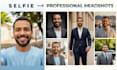 make your professional headshot using ai