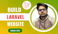 develop a custom laravel web application