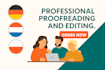 professionally proofread and edit german, dutch, and polish texts