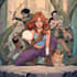 design comic book illustration, comic illustration