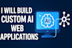 build full stack ai web apps with react, flask, API, django, gpt, rag, and AWS