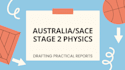 draft sace stage 2 physics practical reports