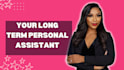 long term personal virtual assistant executive social media medical assistance