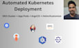 setup and deploy your app on AWS eks using helm and argocd