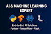 ai and machine learning models using python tensorflow and scikit learn