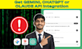build an ai saas or ai chatbot using chatgpt and gemini