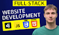 do custom, full stack website development, using django
