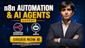 build n8n ai automation, workflows and custom ai agents