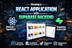 develop a react application with supabase as backend