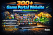design and build responsive wordpress browser games website HTML5
