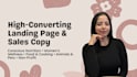 write high converting landing page copy that sells