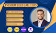 build verified b2b cold call and email lead lists with direct numbers