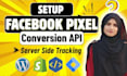 setup facebook pixel conversion API capi and server side tracking via GTM