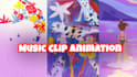 do cartoon music clip animation