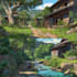 create 2d environment and game background for you