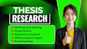 edit and proofread research, thesis, dissertation and proposal