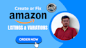 fix amazon variation issues and create parent child listings