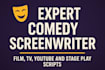 scriptwriting, comedy scriptwriting, screenplay writer, youtube scriptwriting