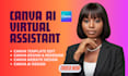 be canva ai VA schedule post social  media strategy 2026 christian VA