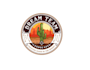 design creation desert landscaping heart logo